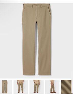 Duluth Trading Co Tan Chino Work Pants